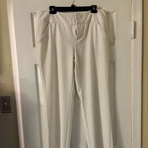 Winter white dress pants